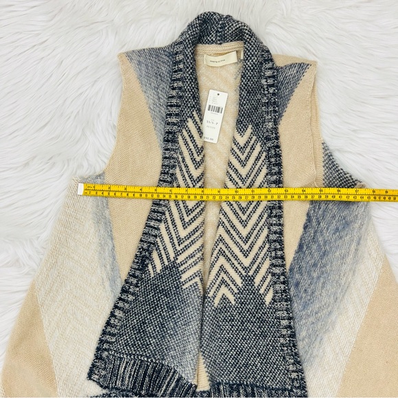 NWT! Anthropologie Sleeping On Snow Mailbu Vest Wool Blend Women’s Sz XS/Small - Picture 7 of 11